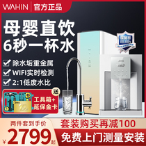 PERFECT WATER PURIFIER HOME STRAIGHT DRINKING MACHINE RO REVERSE OSMOSIS KITCHEN TAP WATER FILTER 600G Official Top 600G Hua Ling