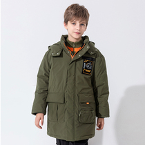 Barabara boy cotton suit thickened 2021 winter dress new big child cotton padded jacket 202421106103