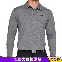 Canada Direct Mail Under Armour Andhama Mens Turnover Long Sleeve Speed Dry Polo Jersey Golf Series