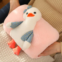 2022 New hot water baby baby girls with charging-proof plush warm hand baby cute cartoon hot treasure