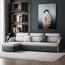 Sofa Bed Dual-use multifunction Small family type Double sitting and foldable storage sofa with your Princess Economy Type 2 m