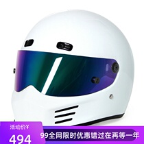 Harley retro full helmet safety ultra-light FRP motorcycle helmet DOT certification Four Seasons Universal