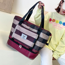 Fashion Foldable Fitness Brigade Luggage Bag Business Large Capacity Cashier Bag Independent Shoe Warehouse Movement To Be Produced Handbag