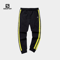 salomon Salomon sports pants mens casual pants new velvet warm striped pants closed hems