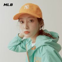 MLB Official Men And Women Casual Macaron Baseball Cap Soft Top Embroidered Sun Protection Duck Tongue Cap Spring Summer CP15