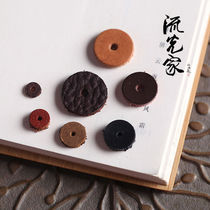 Streamer home quality 6-18mm six-color first layer cowhide gasket spacer bead bracelet DIY accessories