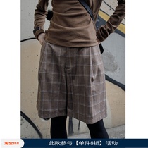 Step-down pants women autumn and winter 2020 new retro straight tube rest