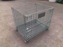 Bin Storage Cage Storage Cage Logistics Cage Cart Cart Cart Delivery Sorting Basket Iron Frame With Wheels Pick Up Foldable