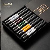 Restaurant special chopsticks hotel male chopsticks high-end household to avoid cross-infection tableware classification one person a pair of fast