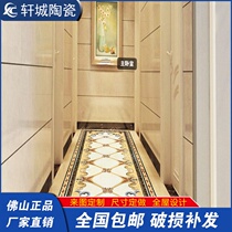 0 8 m corridor aisle entrance porch pattern throbbed tiles infinite jigsaw European living room tiles mosaic