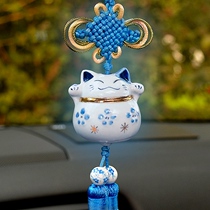 Lucky kitten car pendant Car pendant Rearview mirror car trailer Car pendant Creative cute womens accessories