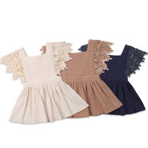 Infant Newborn Summer Lace Princess Dress Baby Girls Dresses