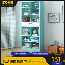 Bookshelf floor living room simple shelf student multi-layer small bookcase simple economical multifunctional cabinet