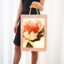 Stars dried flowers bouquet forever flowers Chinese Valentines Day Valentines Day to send girlfriends to send wives small gifts