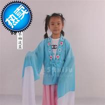 New practice dance Childrens childrens costumes Sleeves Childrens practice clothes sleeves Q-phi Peking Opera Yue Opera children