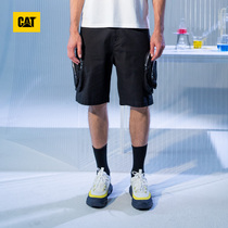 CAT Kat 2021 Summer New Shorts Male Loose Wear Wear Unique Zipper Tooling Shorts Special Cabinet Cots