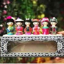 Yunnan Minority Craft Doll Chinese Featured Gift Souvenir Handmade Doll Dolls National ornaments