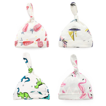 Baby hat Summer thin fetal hat Newborn newborn spring and autumn baby halogen door pure cotton 0 to 3 months summer