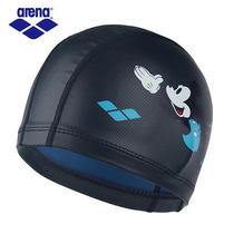 arena arena swimming cap children imported double material printing swimming cap Mickey series PU swimming cap 6816