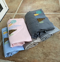 Tessel cotton sheets 2*2 3 m embroidered summer bedding clearance