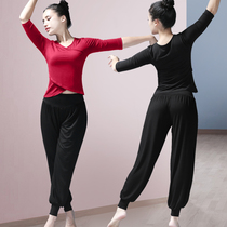 Dance practice suit Womens suit Adult Modal body suit Teacher Ki Xun Classical dance National modern dance top