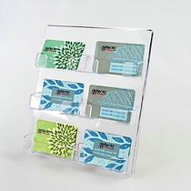 Creative Sixg Desktop Name Sheet Box Multilayer Business Card Holder Multifunction Transparent Card Holder Hanging Acrylic Business Card Holder