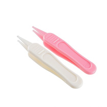 Newborn Baby Nose Poop Clip Baby Nose hole Divine Instrumental Child Soft Head Tweezers Digging Kids Nose Cleaner
