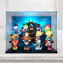 Acrylic Display Case Apply Bubble Mater DC Justice League build-up series Blind box Handheld dust cover