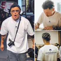 Cang Shi Yishi tree short sleeve T-shirt men summer 2021 New Yu Wenle tide style shirt loose cotton half sleeve shirt