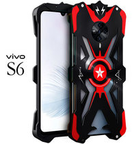 vivos7e phone case s7 metal frame s5 personality creative s1 all-inclusive lens u1 anti-drop u3 heat dissipation vivos1pro Hard Case s6 protective cover