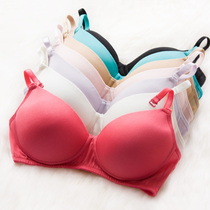 Japanese silk underwear female steel-free ring thin bra summer sleep comfortable breathable sauna silk ultra-thin bra
