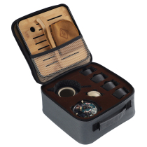 Black Potter Travel Tea Set Portable Kung Fu Simple Outdoor Rough Pottery Collection Gifts Customized Logo