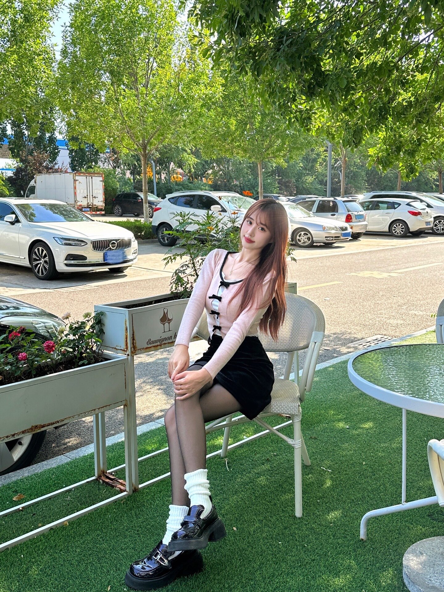 小野和子冬季黑丝光腿神器 加绒双层设计保暖不臃肿 替换装方便实用