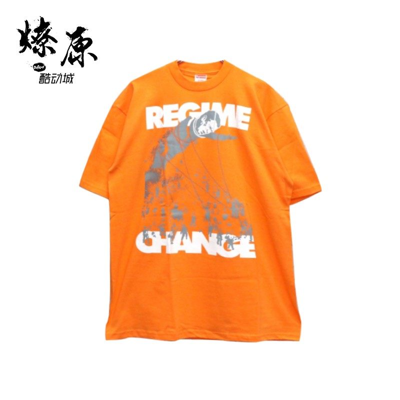 Supreme Regie Change Tee 04SS Vintage Chain Kite Mens Print