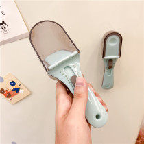 Adjustable quantitative spoon Plastic creative refrigerator sticker Household baking tray Kitchen gram degree measuring spoon Measuring spoon