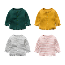 7 baby girl child fall winter clothing jacket jacket boy baby outside suit children 0 years 1 cardiovert 2 girls 3 summer clothes