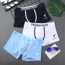 Teen Briefs Male fertility High Junior High School students 14 year old No marks 16 Boys CUHK Pure Cotton Flat Corner Shorts