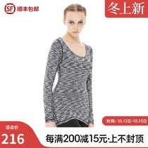 Inner radiance Canada AUMNIE professional yoga clothes running sports fitness knowledge T-shirt spring and summer