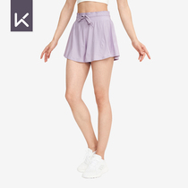 Keep sports shorts Women summer guard against light fake two pieces loose running quick dry breathable fitness yoga pants 12425