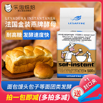 French gold Swallow yeast Yan brand high activity instant fermentation mother powder High sugar bread baking powder 500g package