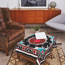 (Trumpet) Treasures Suzani Bohemia classic central Asia Afghan antique embroidery tapestry sand release