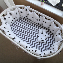 Lele mother private custom ins Ikea Nordic cotton bed cover duvet cover sheet Baby bed products New product kit