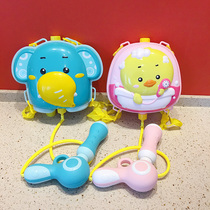 Shake the same net red childrens backpack water gun summer water beach water boys and girls nourishing water gun toys