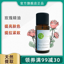 Rose essential oil brightening skin firming pull facial massage moisturizing brightening and lightening rose rose skin care unilateral essential oil