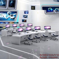 Simply modern science and technology arc podium combat command center control station multimedia intelligent computer desk control desk scheduling desk training desk desk