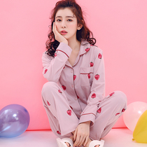 Yuezi clothing spring and autumn cotton postpartum summer season pregnant women thin breastfeeding cotton sweat maternal sitting moon pajamas set