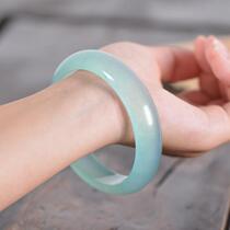 RMBone shooting k natural ice seed light green emerald color jade bracelet quartz rock jade bracelet childrens accessories