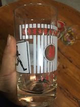  Glass University Games Award Peacock Xiaohua Second-hand thrift nostalgic collection film and television props