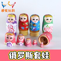 Russian Jacket Handmade Specialty 5 Floors Dolls Crafts Kindergarten Puzzle Teaching Toys