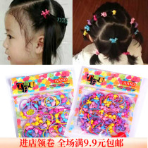 Childrens head rope Baby crown hair ornament Princess tie hair small rubber band does not hurt hair Girl hair rope hair circle headdress